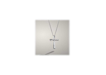 White Gold Plated | Cross Pendants